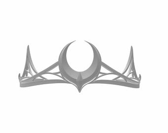 Khamira Krone DIGITALE STL-DATEI | Cosplay Krone | Fantasy Kostüm-Accessoire