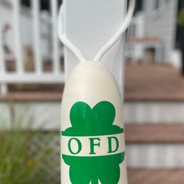 OFD- Orginally from Dorchester Shamrock, St Patrick's Day Decoration Dorchester MA