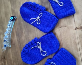 Crochet Booties, Homemade Booties, Knit Booties, Women's Booties