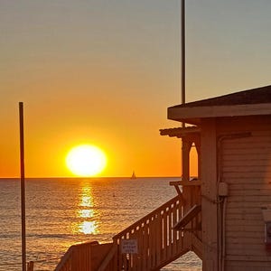 Sunset Tel Aviv Beach Photography