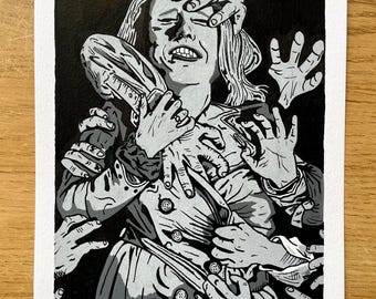 Night of the Living Dead art print