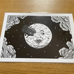A Trip to the Moon art print