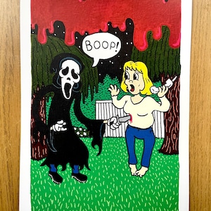 Horror Print - Ghostface, Scream