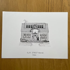 Elm Street House Print