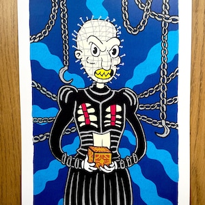 Horror Print - Pinhead, Hellraiser