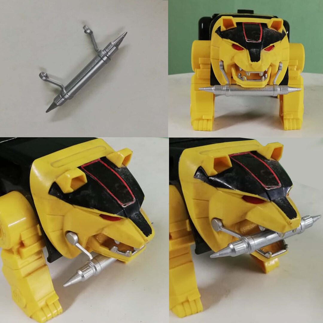 Mighty Morphin Power Rangers - Ninja Bear Zord Scroll - Etsy