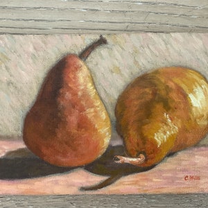 Still Life Pears Painting