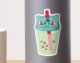Matcha Boba-Saur Pegatina