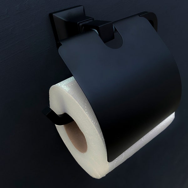 Toilet Paper Holder Brass Etsy