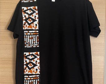 T-shirt homme avec motif wax