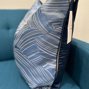 Set of 2 Luxury Blue decorative Pillow cover