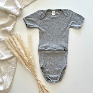 Sondenbody | Bodies mit Knopfleiste am Bauch für Kinder mit PEG Sonde | 2er-Pack | bis Größe 134