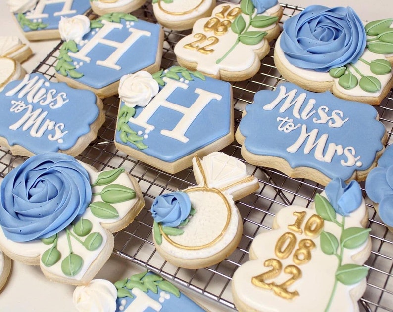Bridal Shower and Wedding Cookies image 9