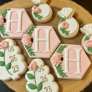 Bridal Shower and Wedding Cookies