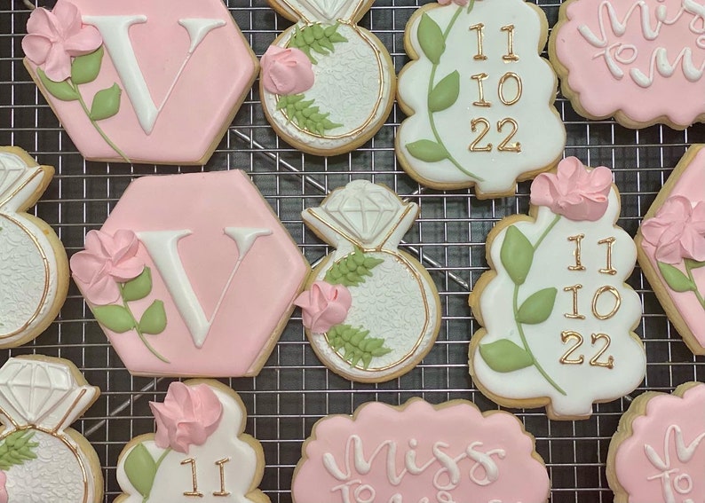 Bridal Shower and Wedding Cookies image 4