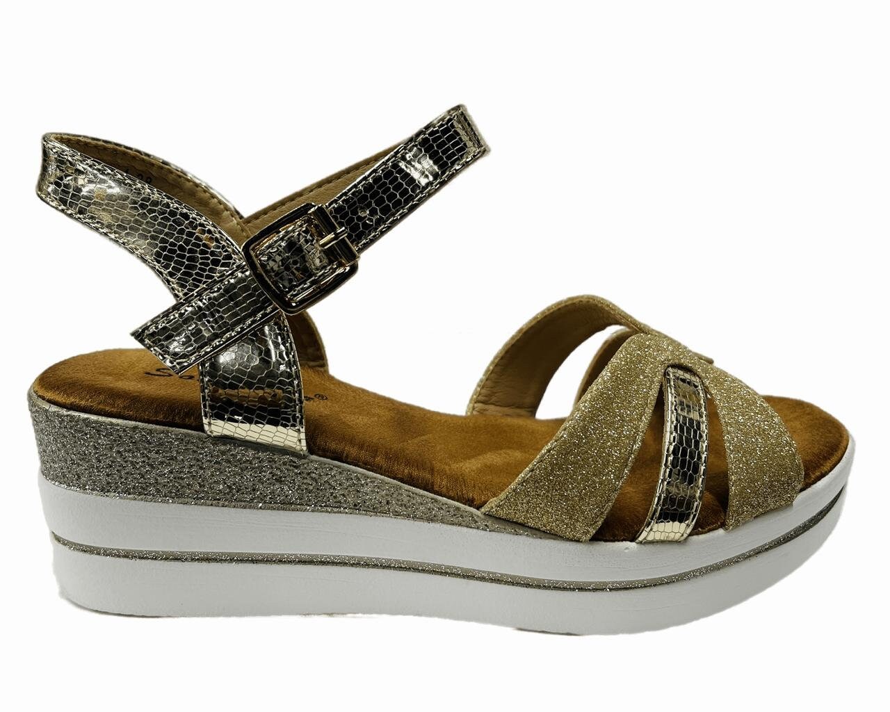 Mid heel wedge hot sale sandals