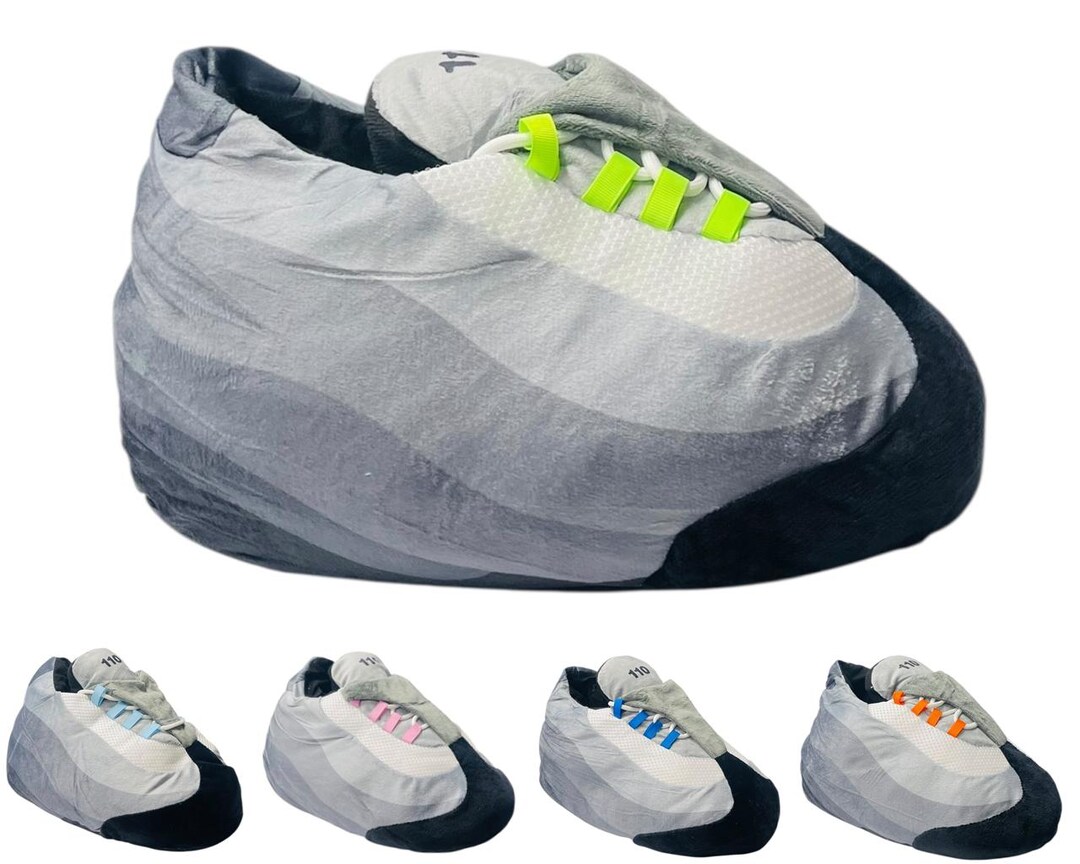 Padding Sneaker Unisex Padded Colour Block 110 Comfy Slippers Indoor Shoes Trainers - Etsy
