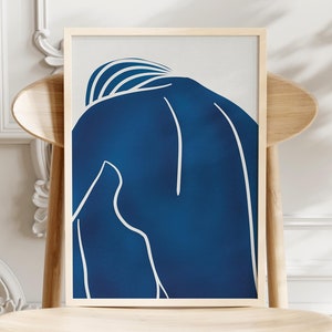 Art mural corps féminin | Impression abstraite de figure de femme | Art positif pour le corps | Téléchargement numérique imprimable