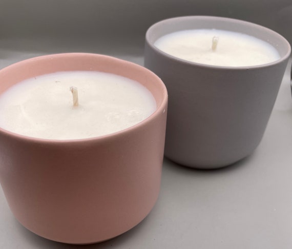 White Flower & Citrus Scented Plantable Candles