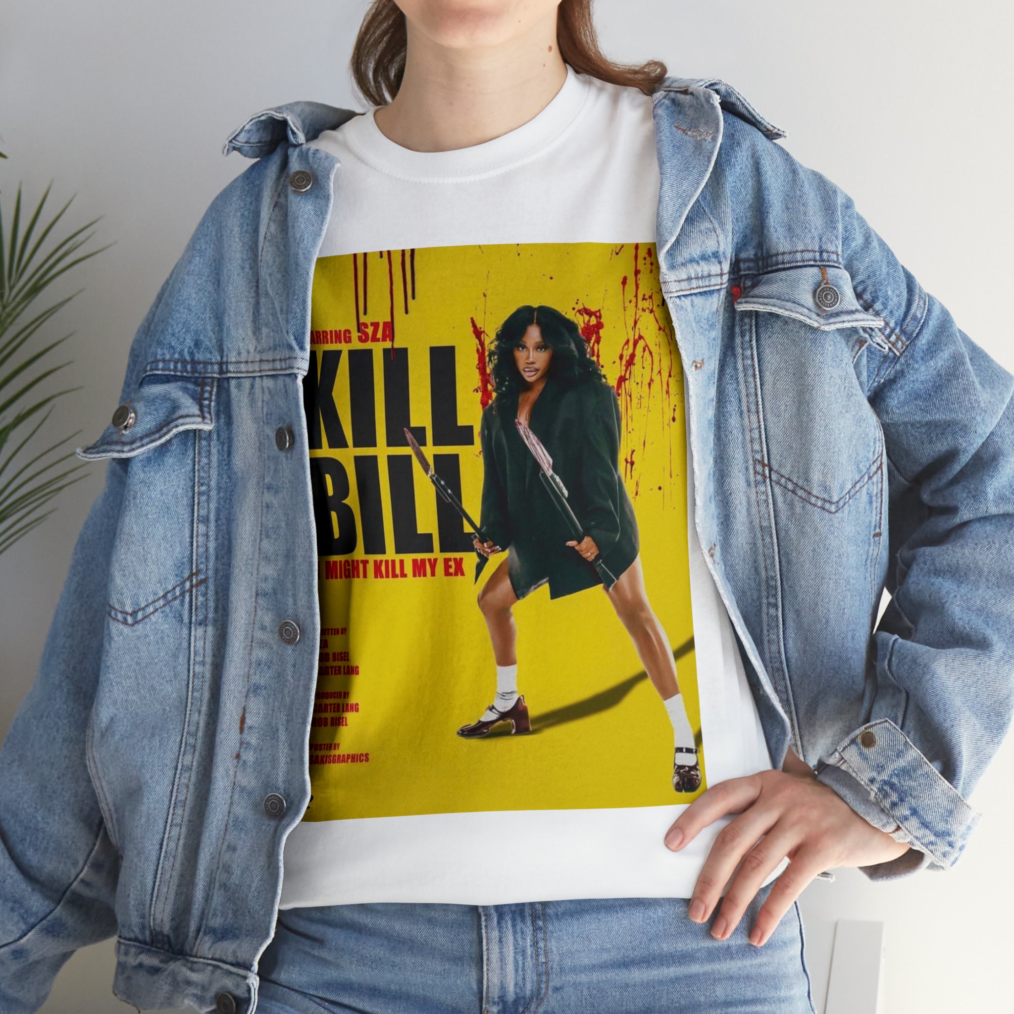 SOS SZA Album Cover 2023 Kill Bill Poster - Teeholly