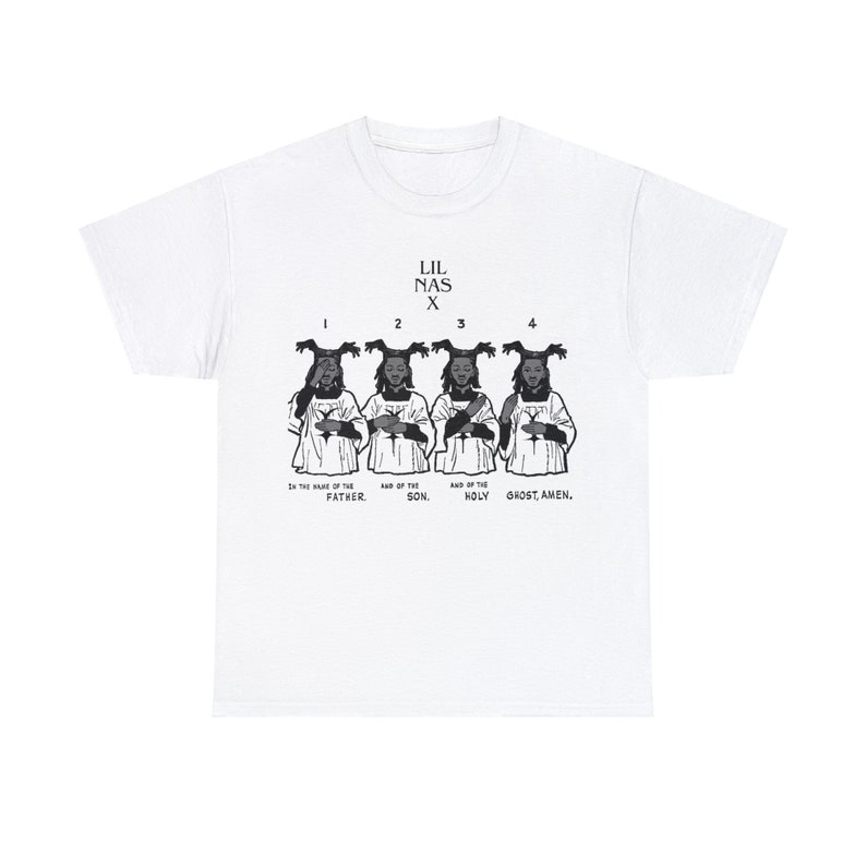 Lil Nas X Christian Era Unisex Heavy Cotton T Shirt 3 Long Live Montero