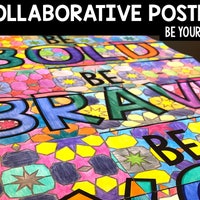 Collaborative Coloring Poster | Learning is SNOW Much Fun! | Winter ...