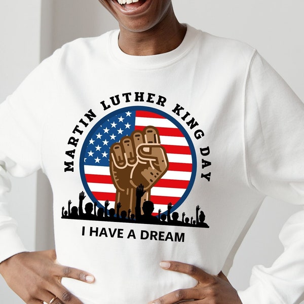 Martin Luther King Day PNG, MLK Day | African American Civil Rights PNG, Clipart Digital Png