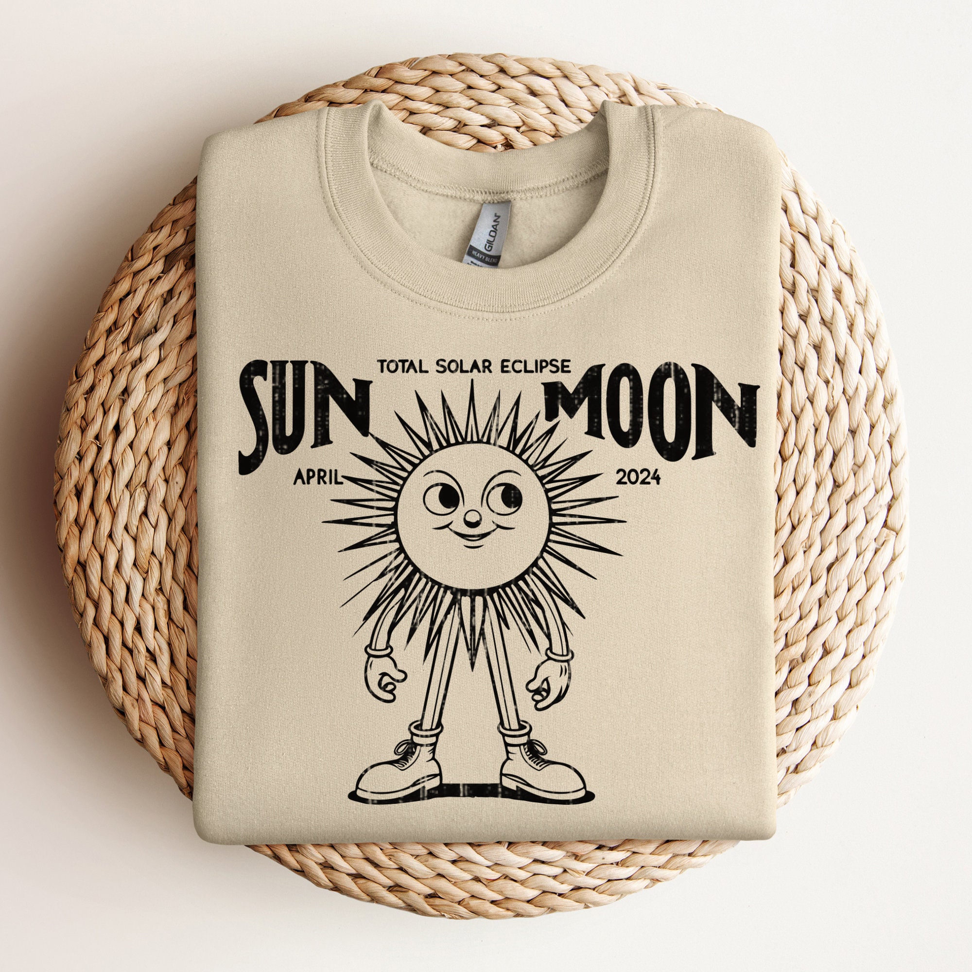 Total Solar Eclipse April 2024 SVG PNG, Solar Eclipse 2024, Sun Svg
