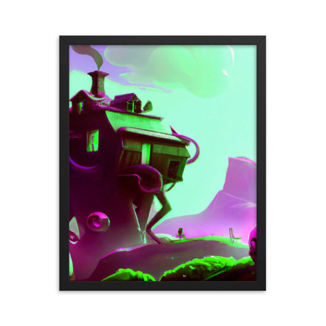 Custom Wall Art Custom Digital Print Framed Poster. Wall Etsy