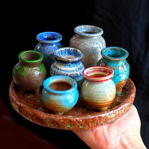 Ceramic Succulent Planter With Drainage Hole/Flower Pot/Succulent Pot/Cactus Clay Planter Pot/Air Planter Holder/Mother&#39;s Day Gift
