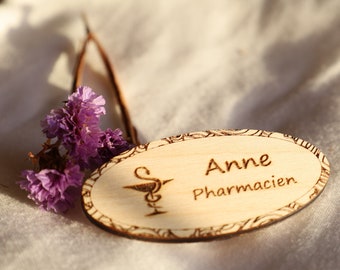 Personligt trämärke för ditt yrke