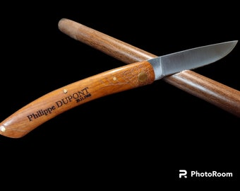 Personlig graverad fickkniv