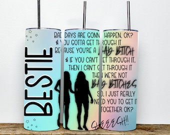 Best Friend Tumbler | Best Friend Wine Tumbler | Best Friend Gift | Sister Tumbler | Friendship Gift | Best Friend Mug | Sister Mug