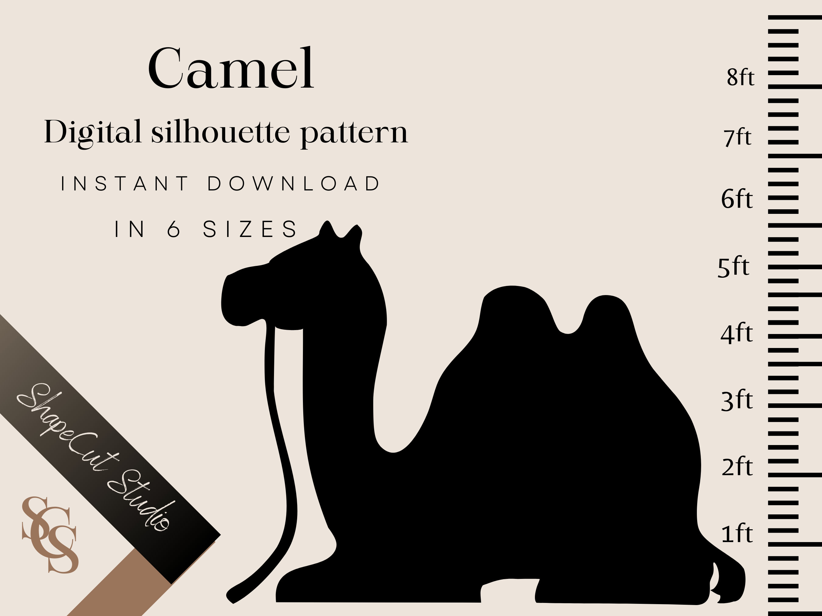 Camel Brown Wool Felt Fabric
