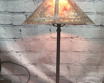 Table Lamp with Mica Shade