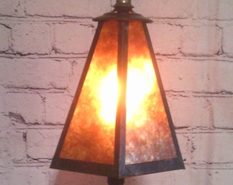 Mica Lamp Shade, hexagon