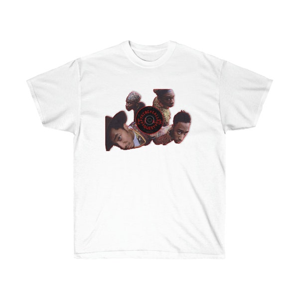 A Tribe Called Quest T-shirt - Unisex. 90s Hip-Hop Rap Merchandise. Retro Vintage picture graphic for fans!
