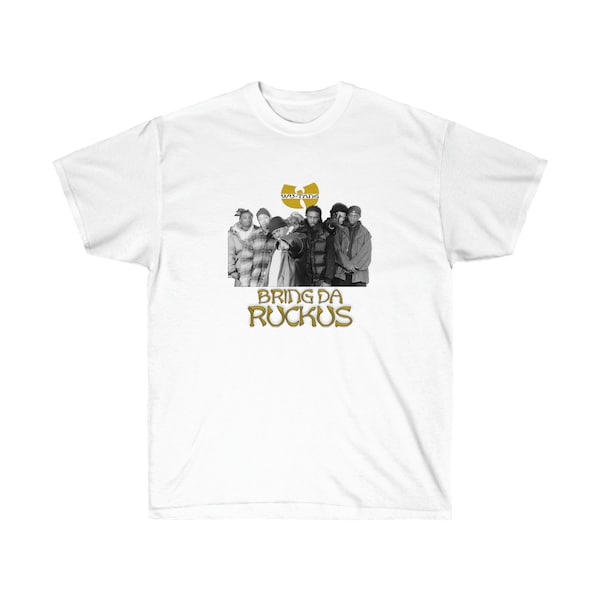 Wu-Tang Bring Da Ruckus Album Cover Graphic Shirt | Wu Tang Clan Merch Shirt | Enter The Wu-Tang Shirt