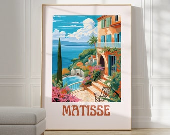 Henri Matisse Poster - Moderne kunstprint, esthetisch kamerdecor, Matisse print voor moderne galerij tentoonstellingskunst, Matisse print