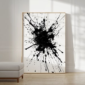 Poster di Jackson Pollock - Decorazione murale massimalista | Manifesto di arte astratta |  | Dipinti moderni alla moda | Arte fantastica per la casa | Stampa di Jackson Pollock