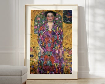 Gustav Klimt Poster - Exhibition Modern Home Decor Poster | Gustav Klimt Print | Klimt Museum Painting | Klimt Living Room Decor | Klimt Art