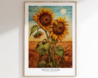 Vincent Van Gogh Poster - Modern Exhibition Wall Art, Van Gogh Print as Classic Art Painting, Impressionist Print as Trendy Home Decor