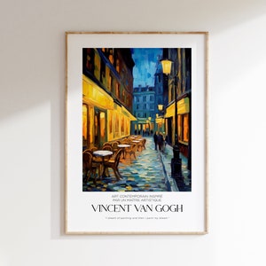 Vincent Van Gogh Poster - Modern Exhibition Wall Art, Van Gogh Print as Classic Art Painting, Impressionist Print as Trendy Home Decor