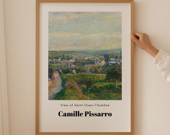 Henri Rousseau Poster - 'Scene in Bagneux on the Outskirts of Paris' | Realism Art, Antique Decor, Home Decoration, Garden poster
