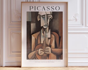 ピカソ作「フランソワーズ・ジローの肖像」アートプリント｜パブロ