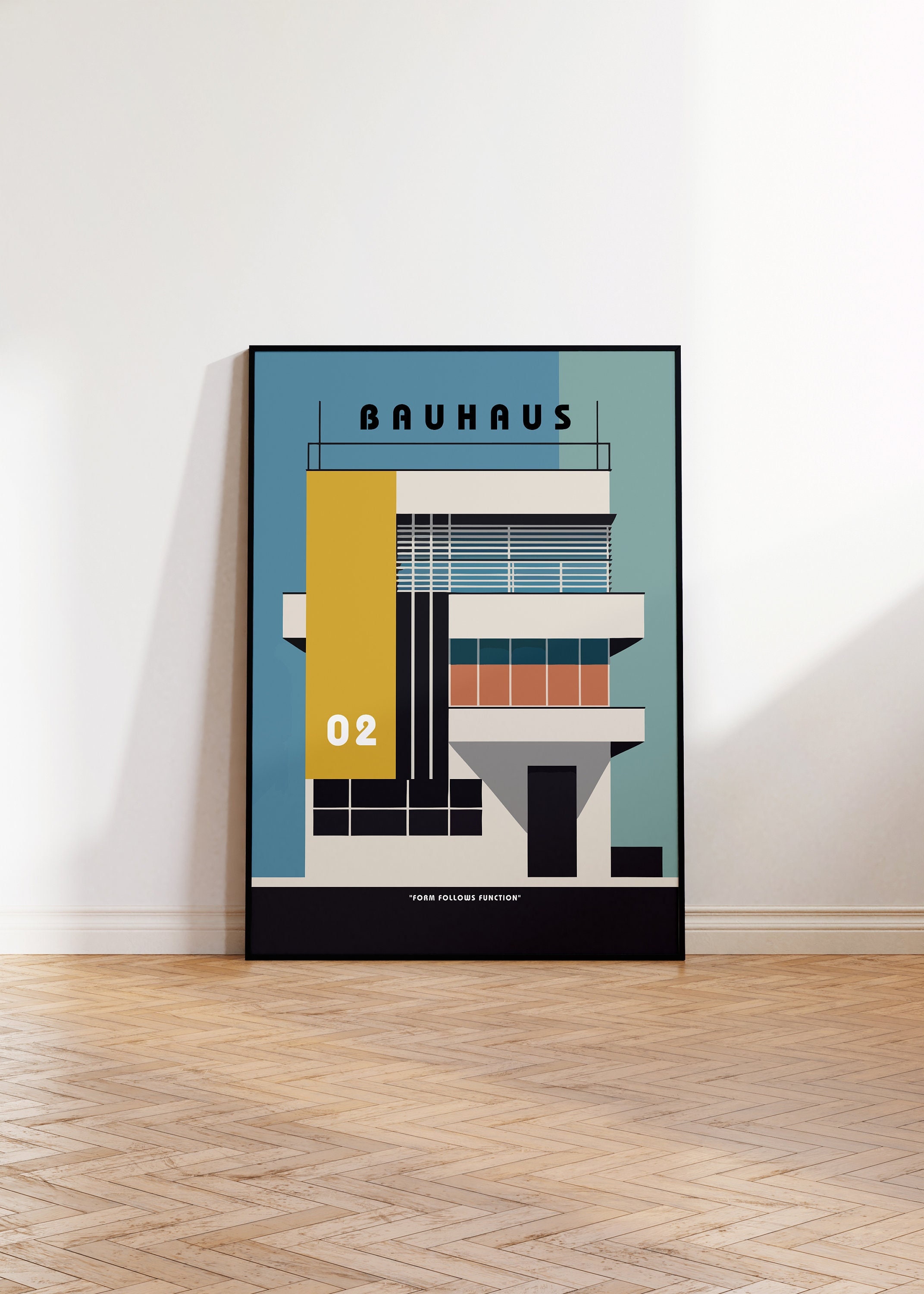 Bauhaus Poster | Abstract Bauhaus Print | Bauhaus Wall Art | Exhibition ...