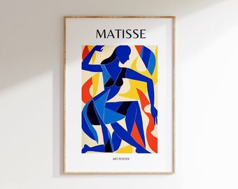 Henri Matisse Poster - Minimalistische Muurkunst, Matisse Mueseum Print, Esthetische Matisse Print voor Moderne Galerij Tentoonstellingskunst