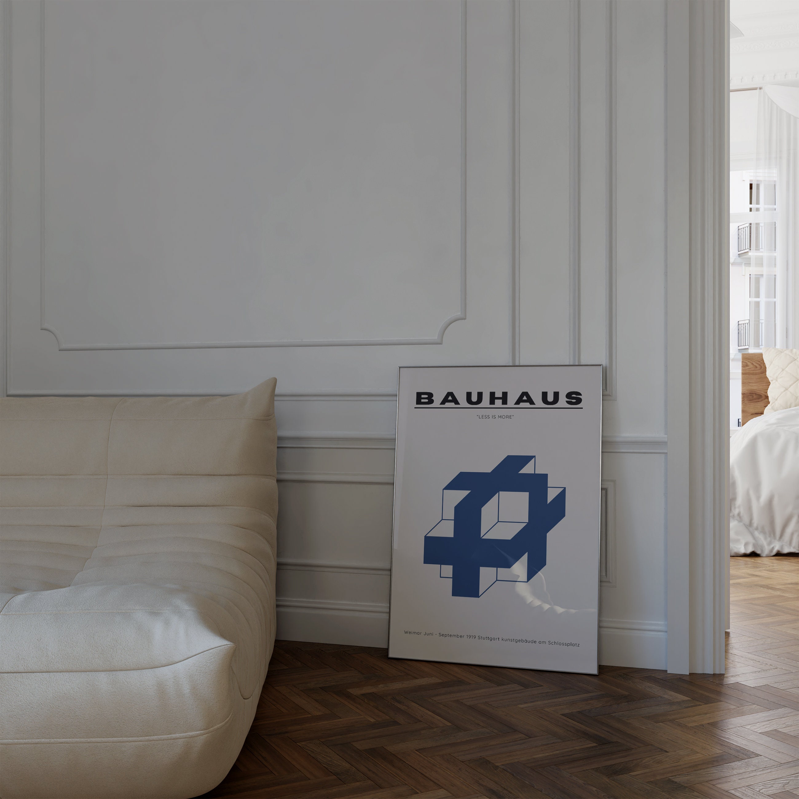 Bauhaus Poster - Abstract Wall Art, Bauhaus Print, Museum Bauhaus Print ...