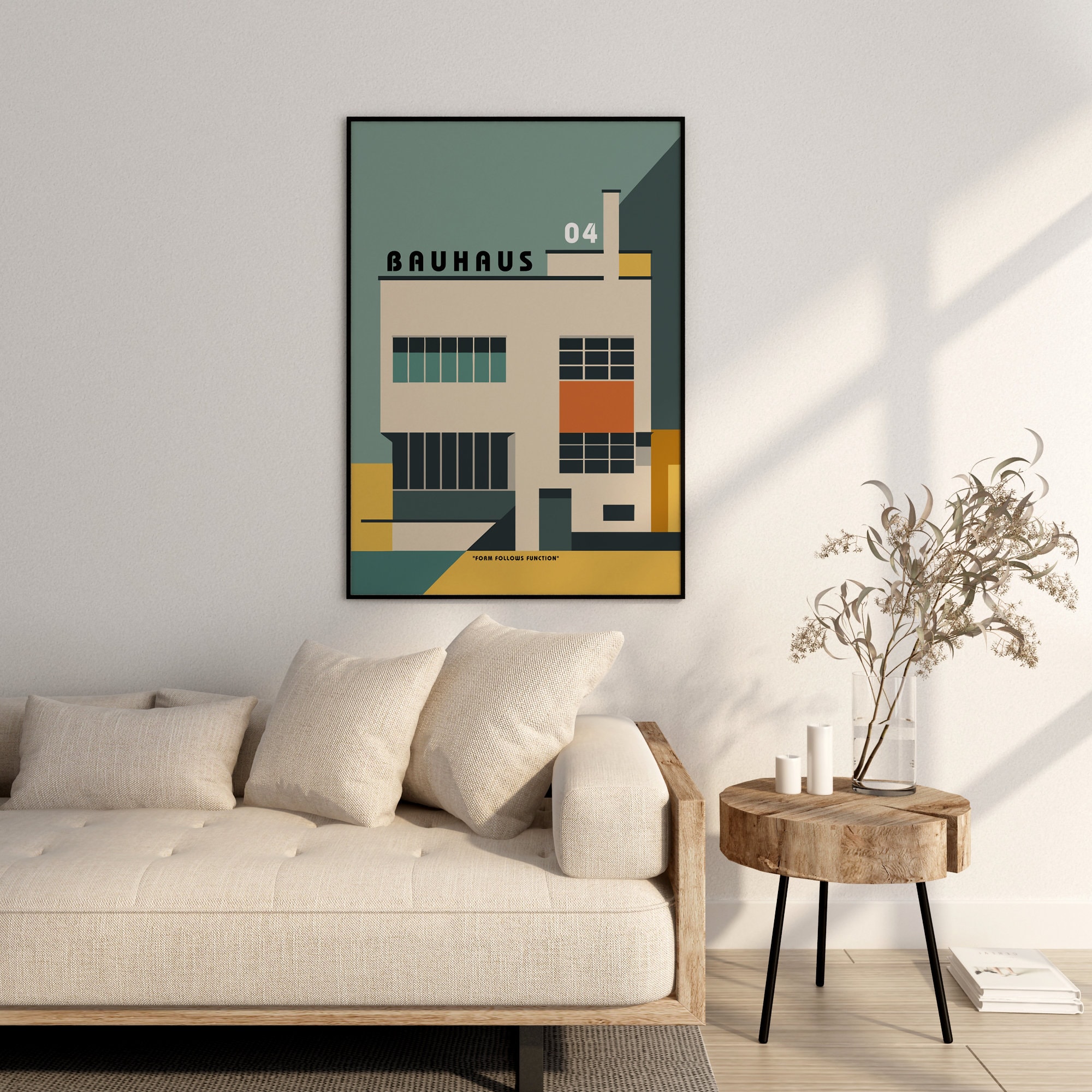 Bauhaus Poster | Abstract Bauhaus Print | Bauhaus Wall Art | Exhibition ...