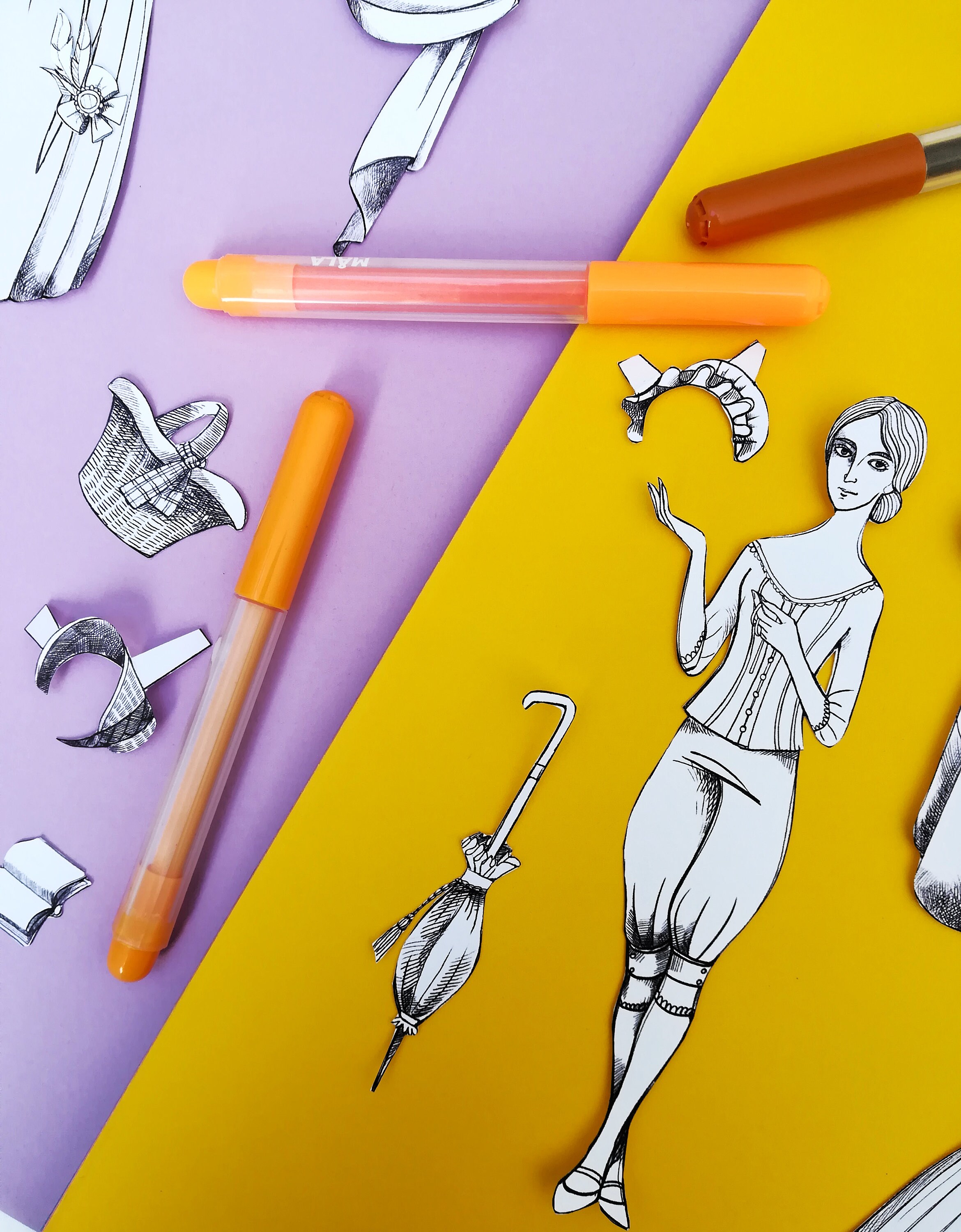 Printable Paper Dolls: Jane Eyre by Charlotte Bronte Ready to Download ...